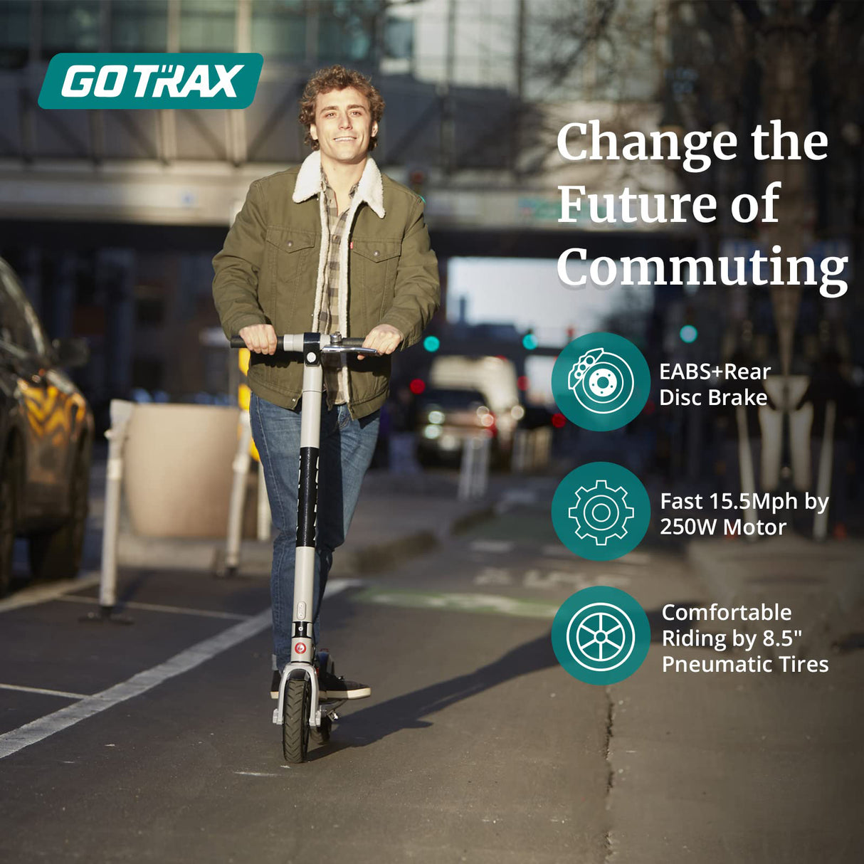 XR Ultra Light Folding Electric Scooter 8.5" 25KPH | 24KM Range(🔥 Mother's Day Sale)