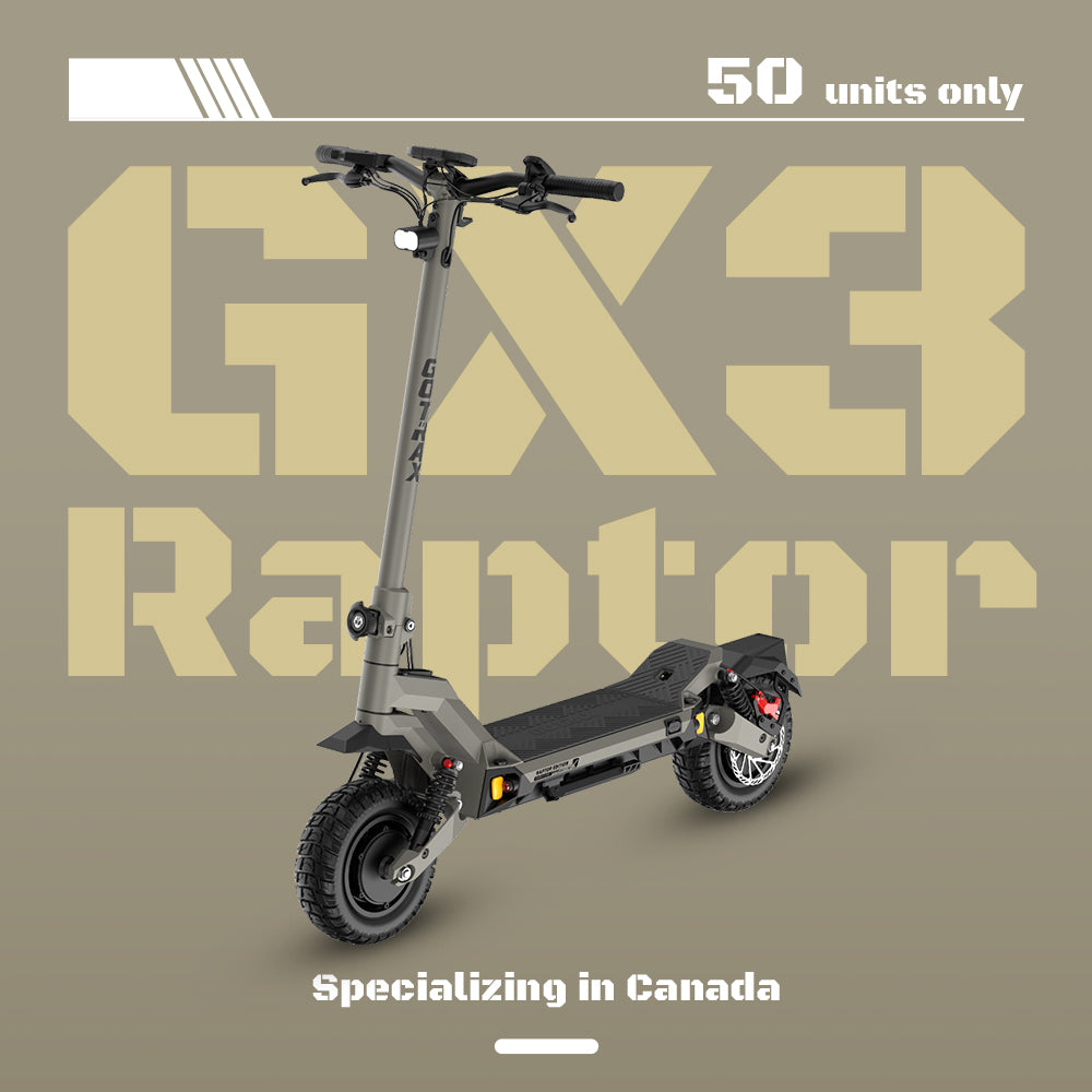 GX3 High-Performance Electric Scooter 11" 64KM Range | 60KPH(🔥 Spring Sale)