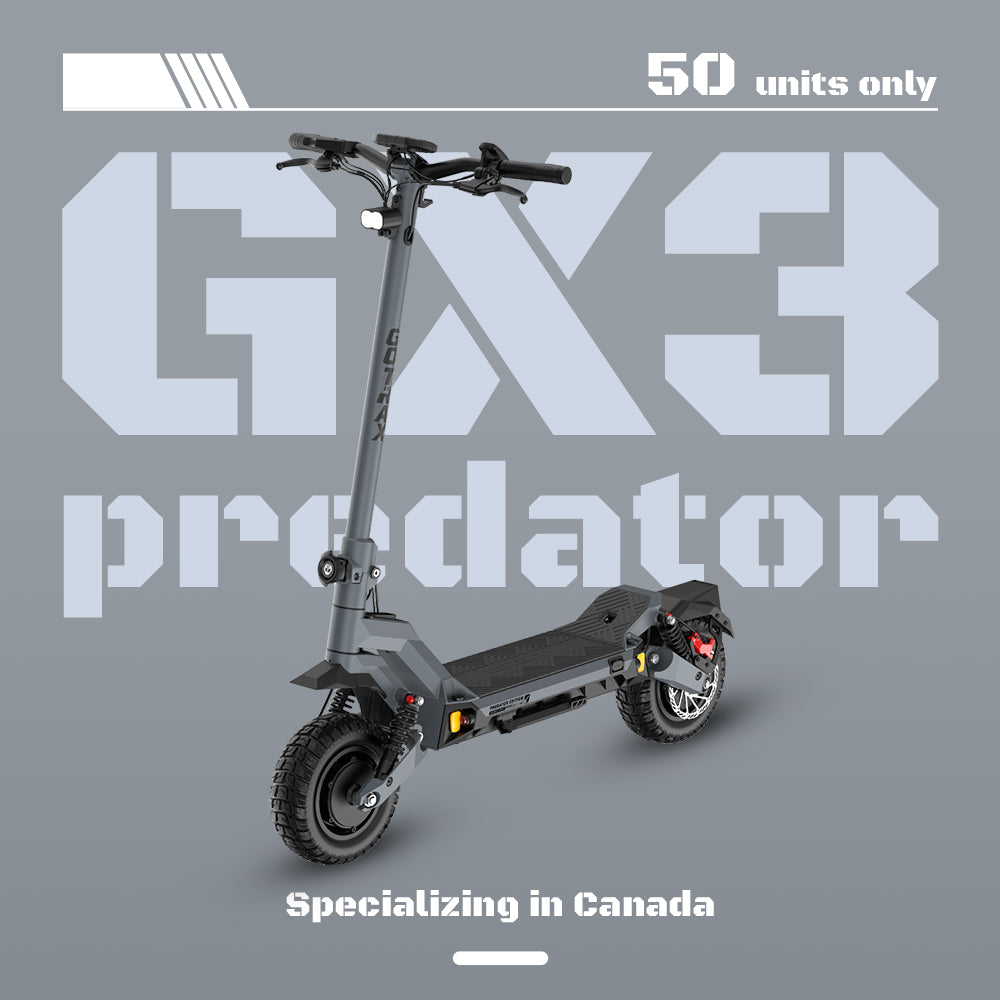 (Pre-order) GX3 High-Performance Electric Scooter 11" 64KM Range | 45KPH