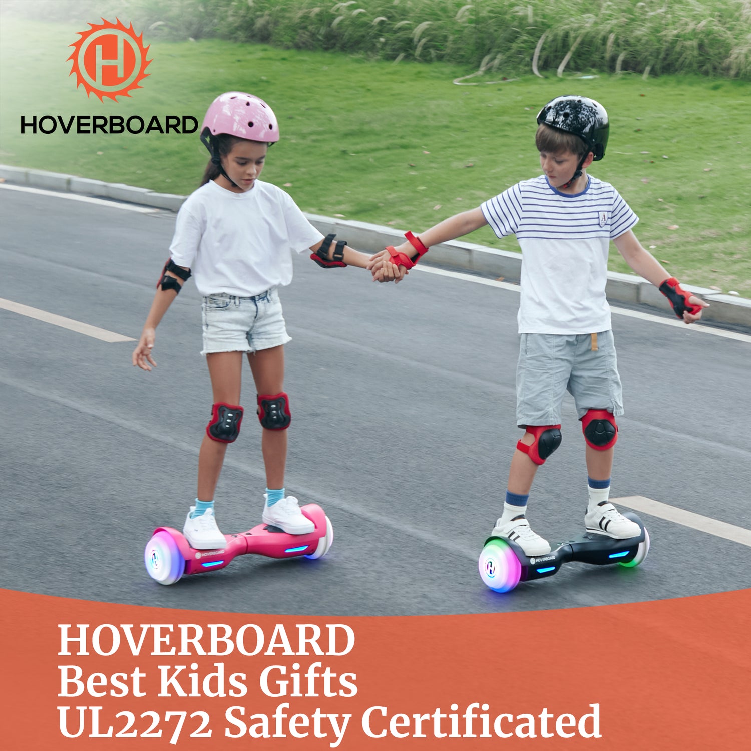 Trinity Kids Self Balancing Hoverboard with Speakers and Full Illuminated Wheels  6.3"-Max 8KM Range & 10KPH Max Speed