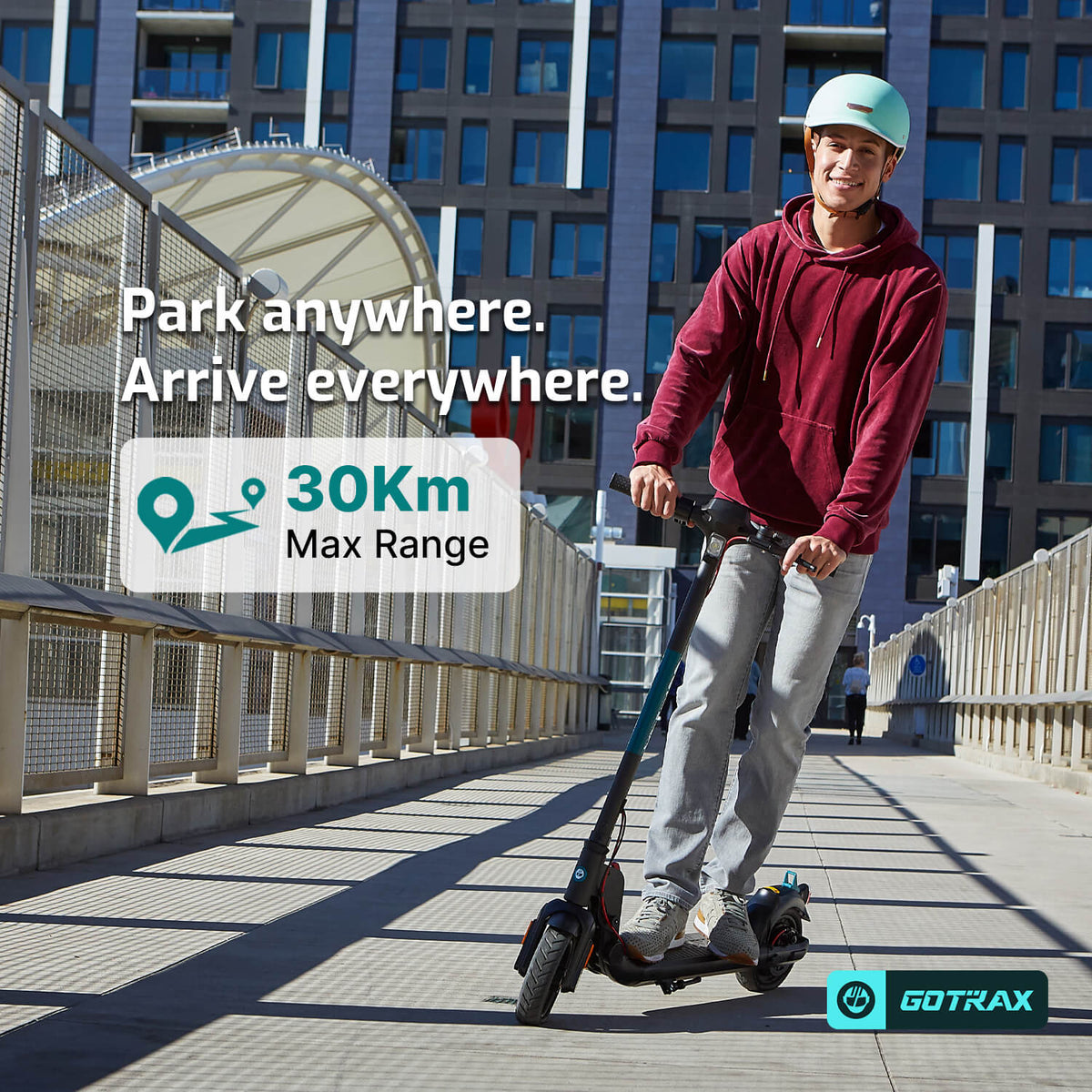 Apex Series Lightweight Folding Electric Scooter 8.5" 25KPH | 30KM Range(🎃halloween sale)