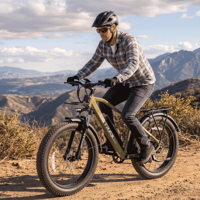 Gotrax EBE5 26" Fat Tire Electric Bike | All-Terrain Explorer 80KM Max Range (🔥 August Blowout)