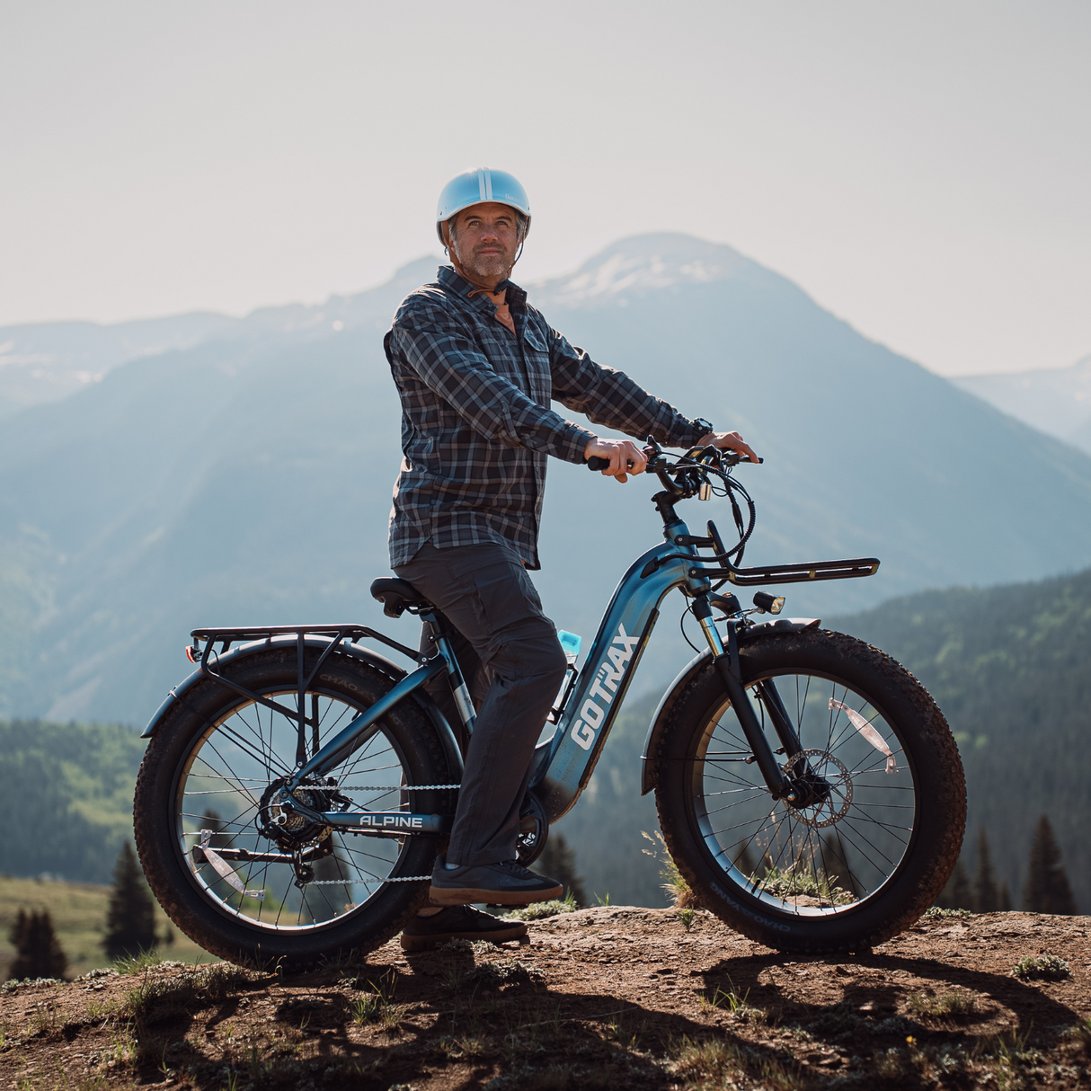 ALPINE All-terrain Electric Mountain Bike 26" 40KPH | 105KM Range (🔥 Limited Stock )