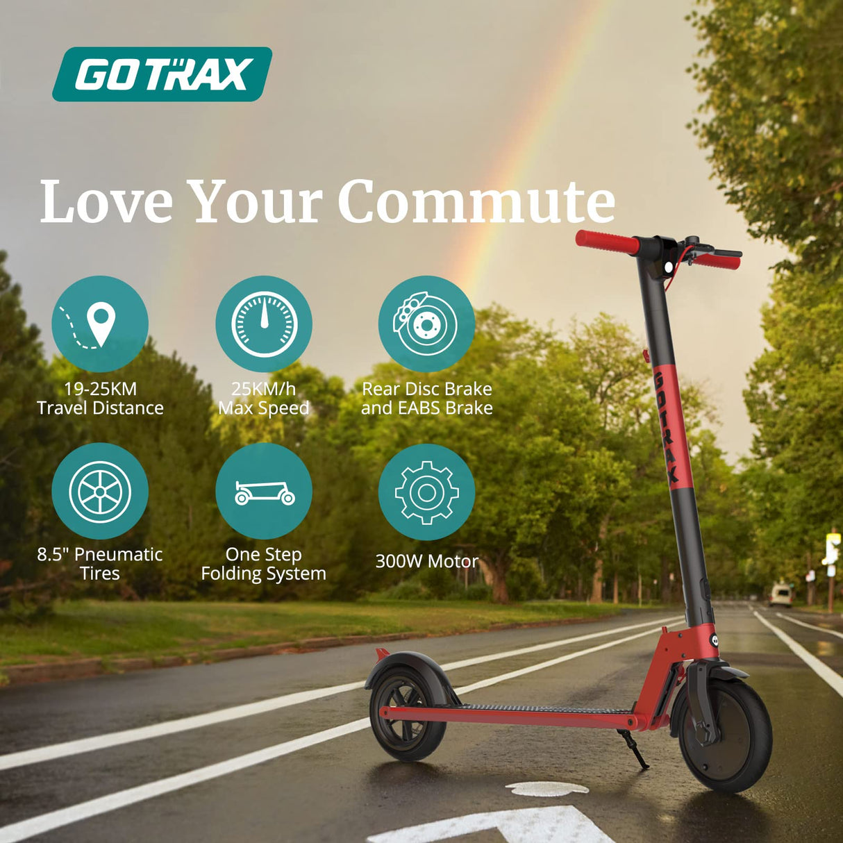 XR Ultra Light Folding Electric Scooter 8.5" 25KPH | 24KM Range(🔥 Spring Sale)