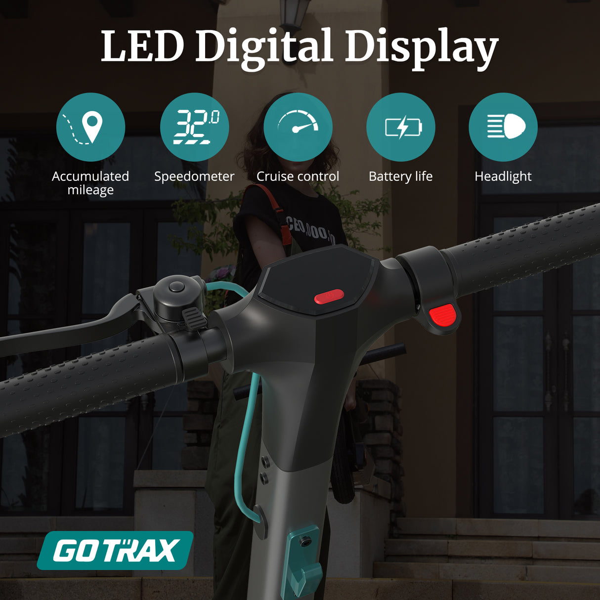 XRE PRO Electric Scooter 8.5‘’ 26KM RANGE | 32KPH(🔥 Spring Sale )