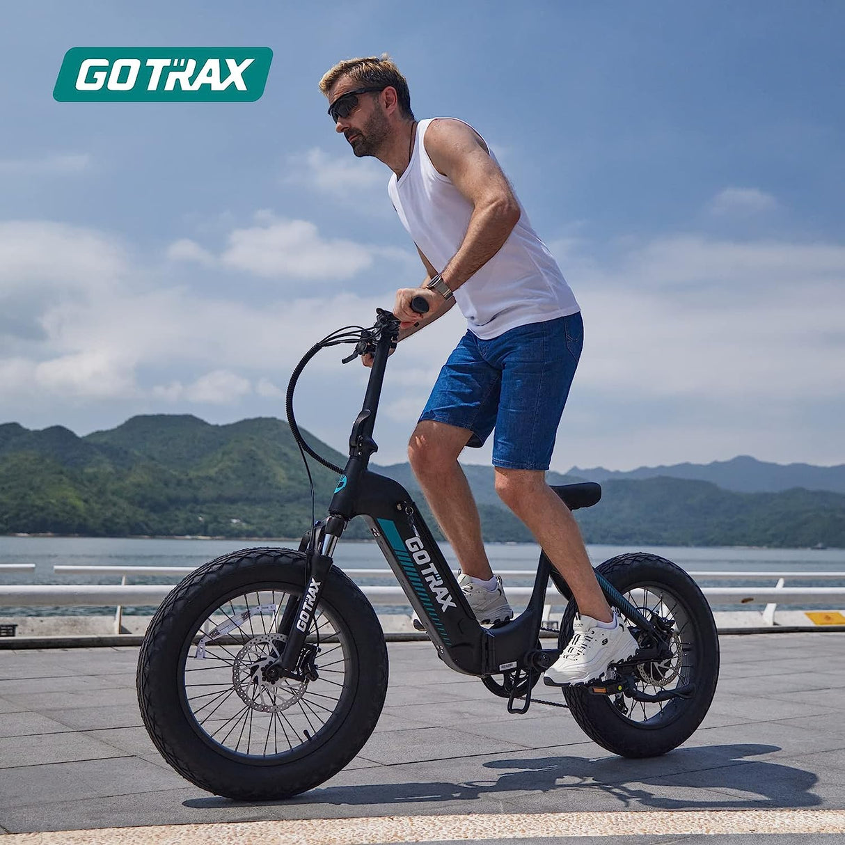 F5 Foldable Commute Electric Mountain Bike 20" 32KPH | 72KM Range