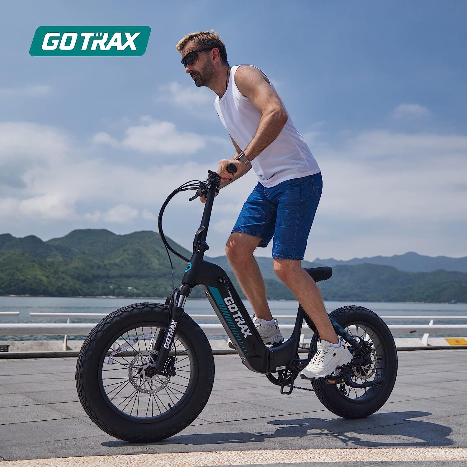 F5 Foldable Commute Electric Mountain Bike 20" 32KPH | 72KM Range