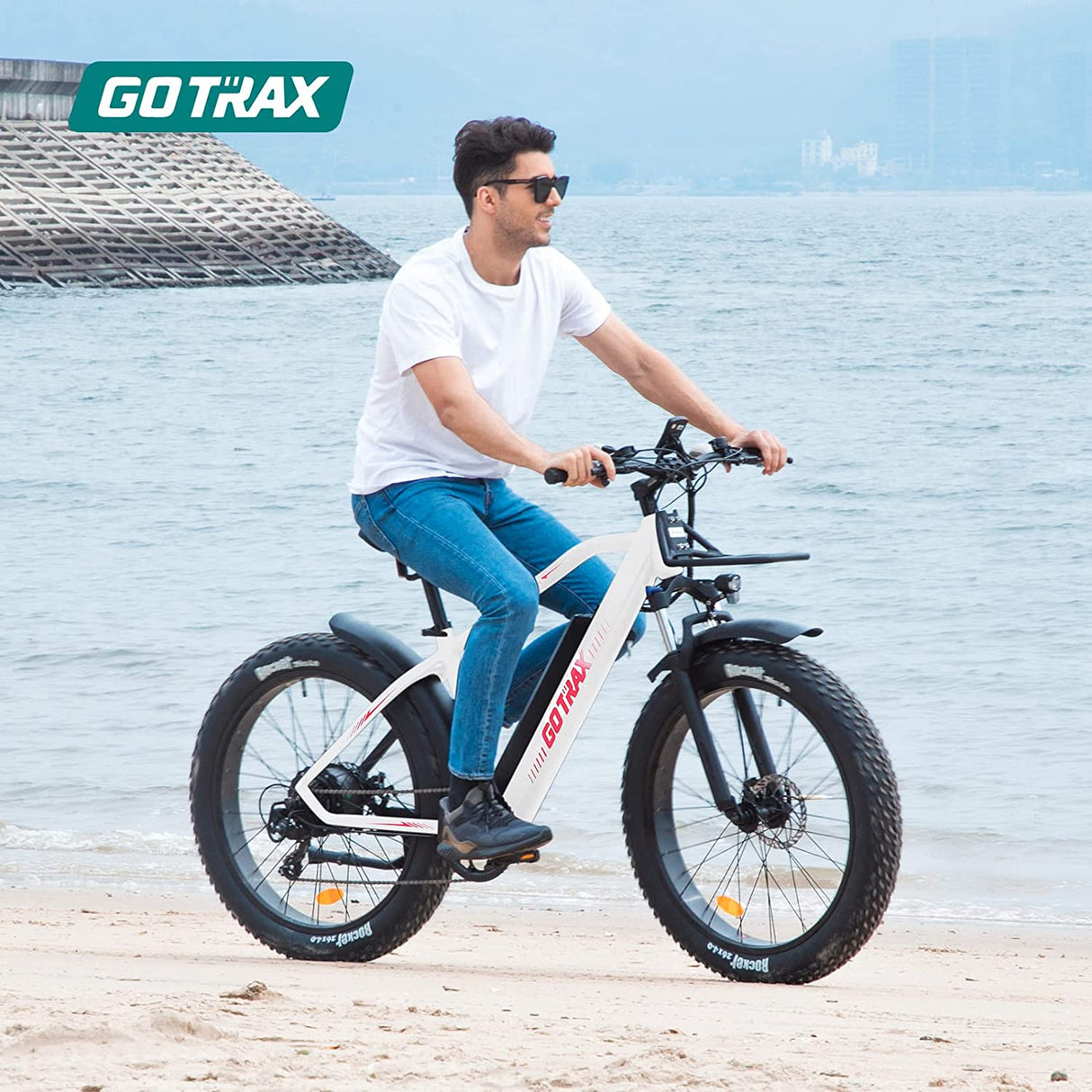 Vélo électrique tout-terrain EBE5 26" 32 km/h | Autonomie de 65 km