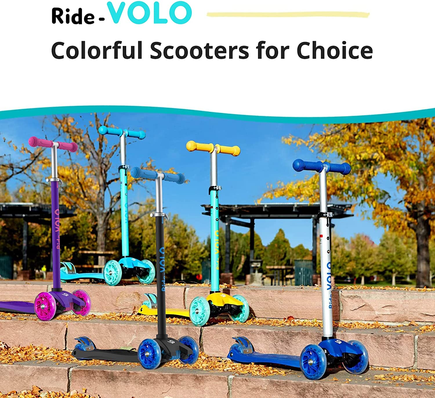 RideVolo K01 3 Wheeled Scooter