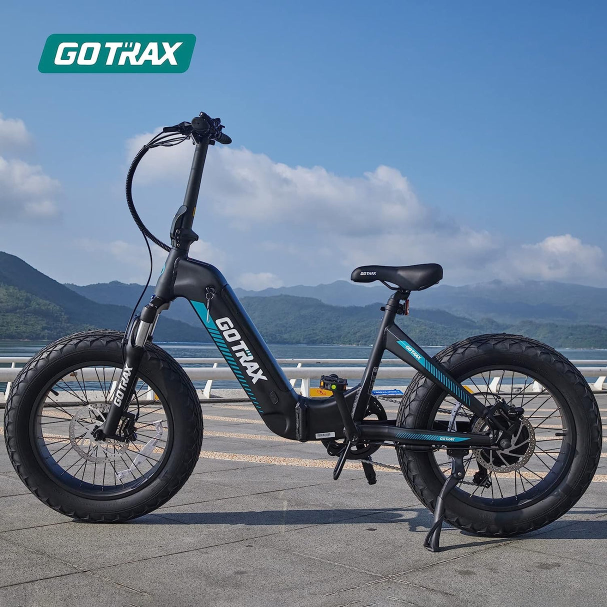 F5 Foldable Commute Electric Mountain Bike 20" 32KPH | 72KM Range