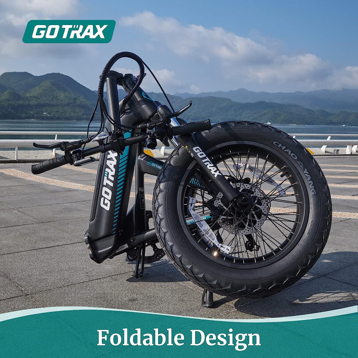 F5 Foldable Commute Electric Mountain Bike 20" 32KPH | 72KM Range