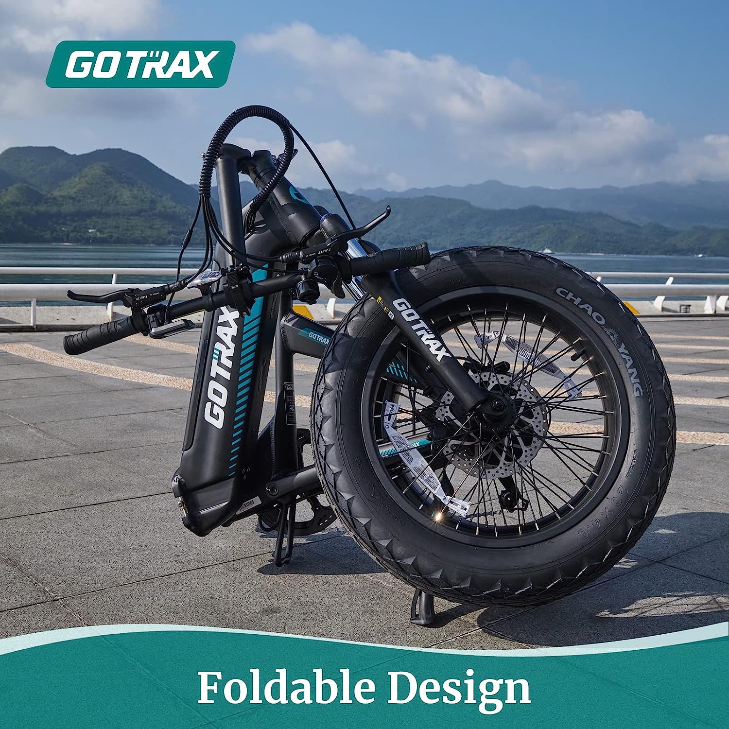 F5 Foldable Commute Electric Mountain Bike 20" 32KPH | 72KM Range