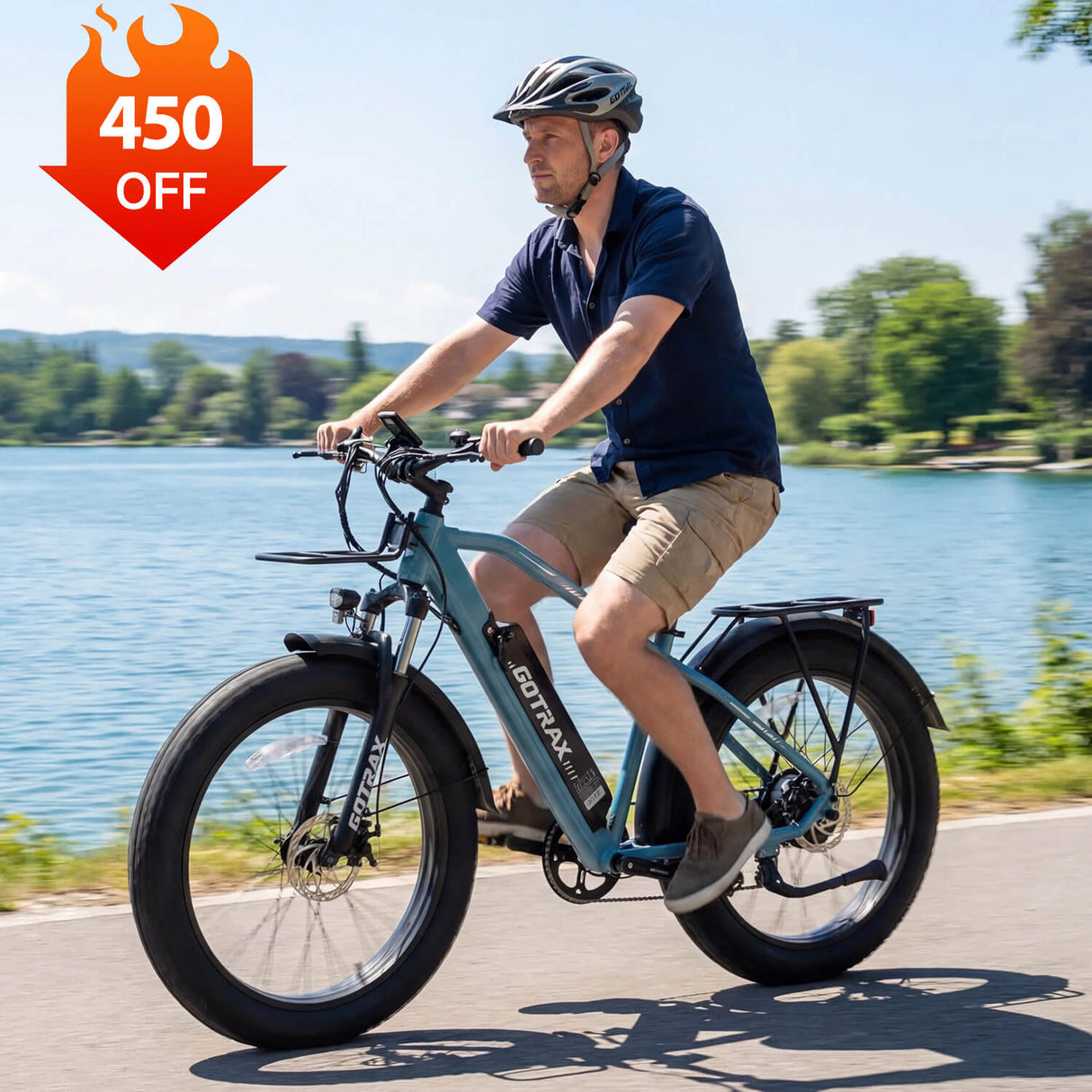 Vélo électrique tout-terrain EBE5 26" 32 km/h | Autonomie de 65 km