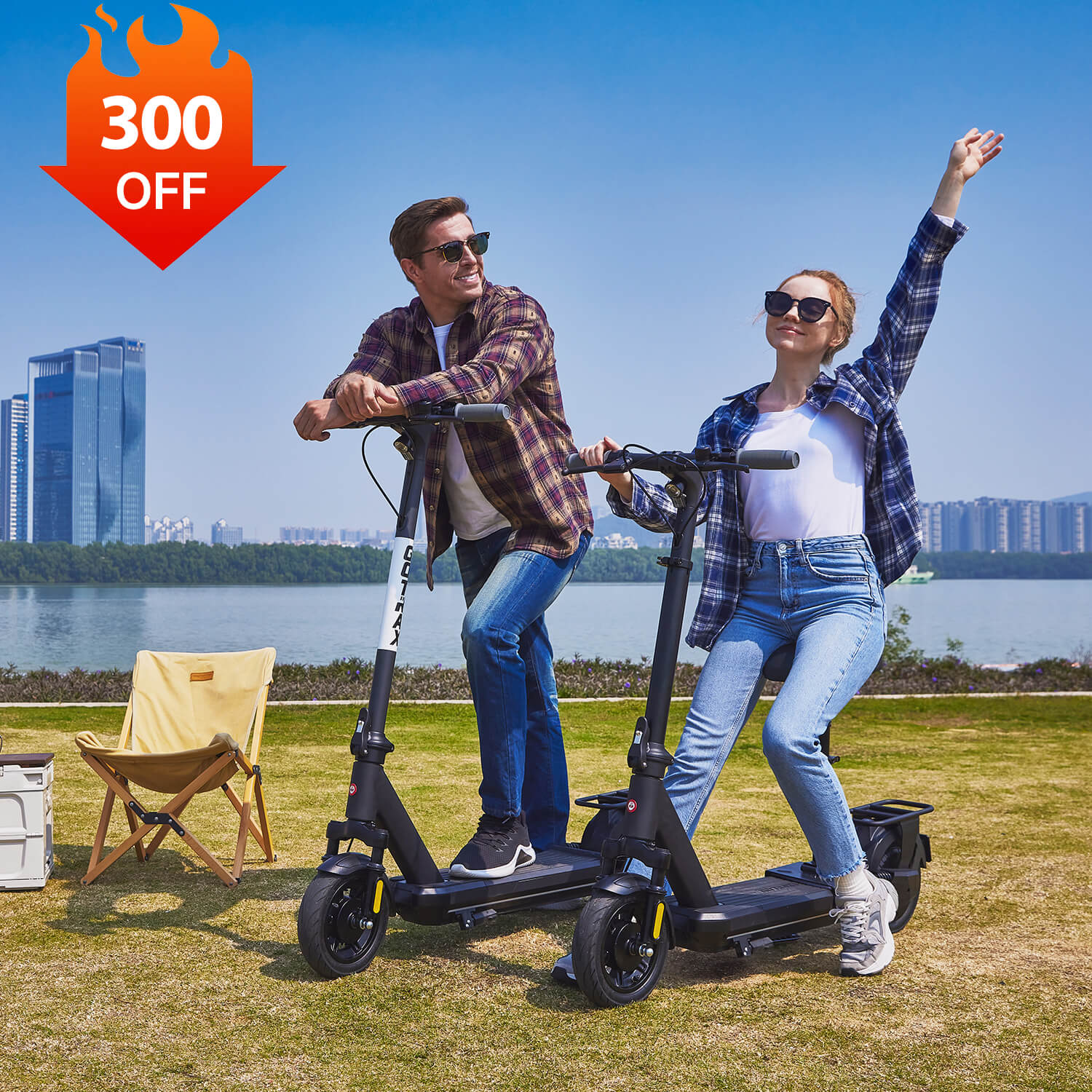 Eclipse Ultra eScooter 10"32KPH | 45KM Range(๐ฅ Summer Sale)