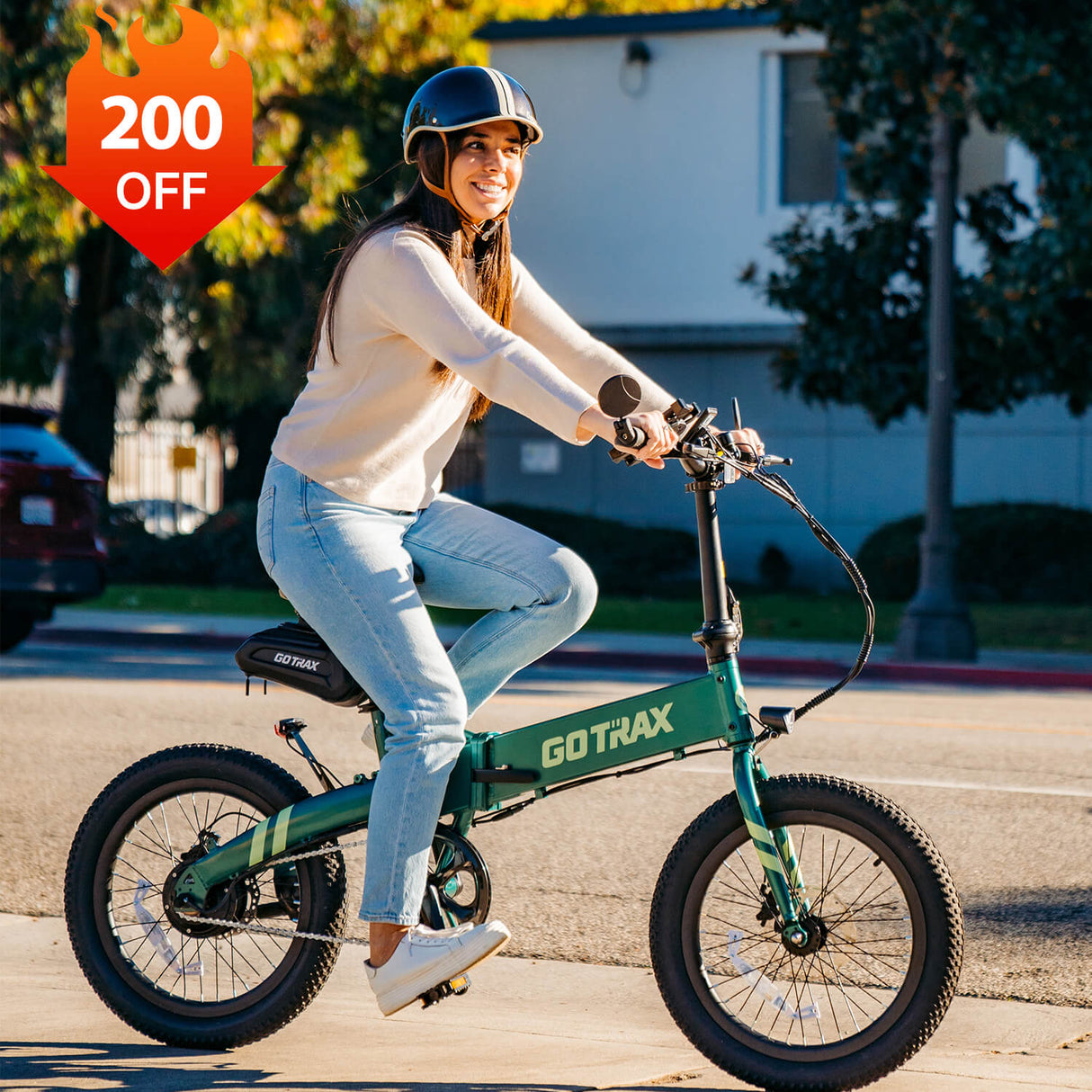 F1V2 Folding Electric Bike 20*2.6" 32KPH | 64KM Range(🔥 Summer Sale)