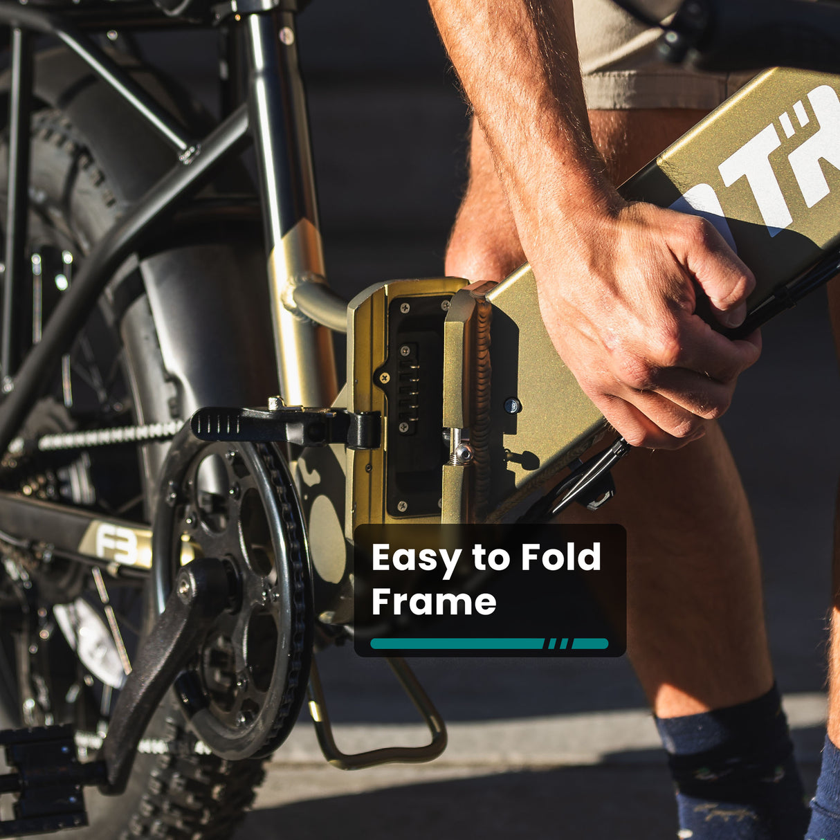 F3V2 Fat Tire Folding E-Bike 20*4.0" 32KPH | 98KM Range