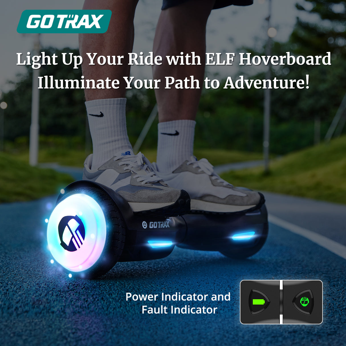 ELF Self Balancing Hoverboard 6.5" 10KPH | 5KM Range