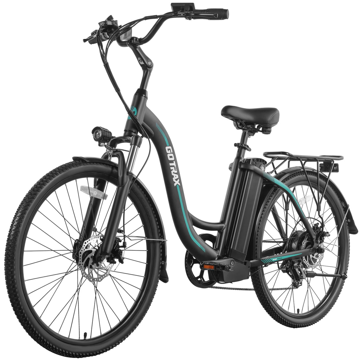 EBE6 Long Range Electric Bike 26" 25KPH | 80KM Range