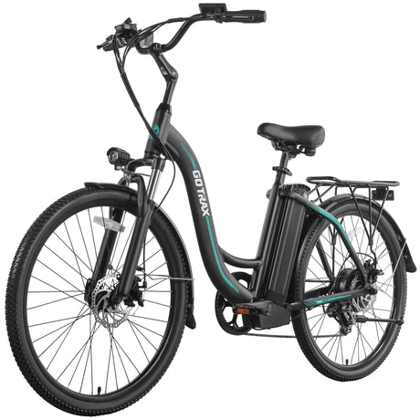 EBE6 Long Range Electric Bike 26" 25KPH | 80KM Range