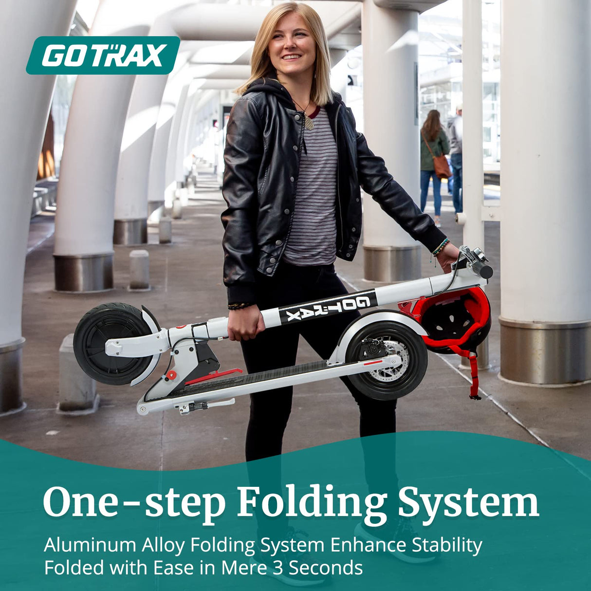 XR Ultra Light Folding Electric Scooter 8.5" 25KPH | 24KM Range(🔥 Spring Sale)