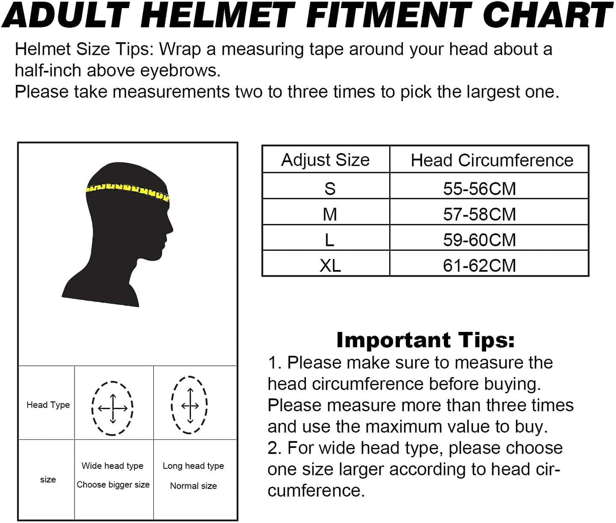 GOTRAX Full Faced Motorcycle Helmet