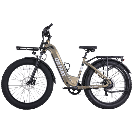ALPINE All-terrain Electric Mountain Bike 26" 40KPH | 105KM Range (🔥 Limited Stock )