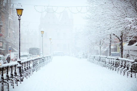 Keeping Your Bike Paths Clear with an E-Bike Snowplow