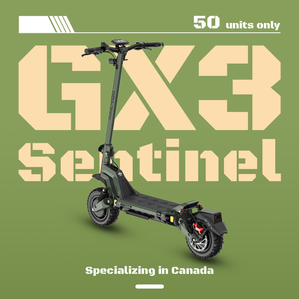 (Pre-Order)GX3 High-Performance Electric Scooter 11" 60KPH | 64KM Range