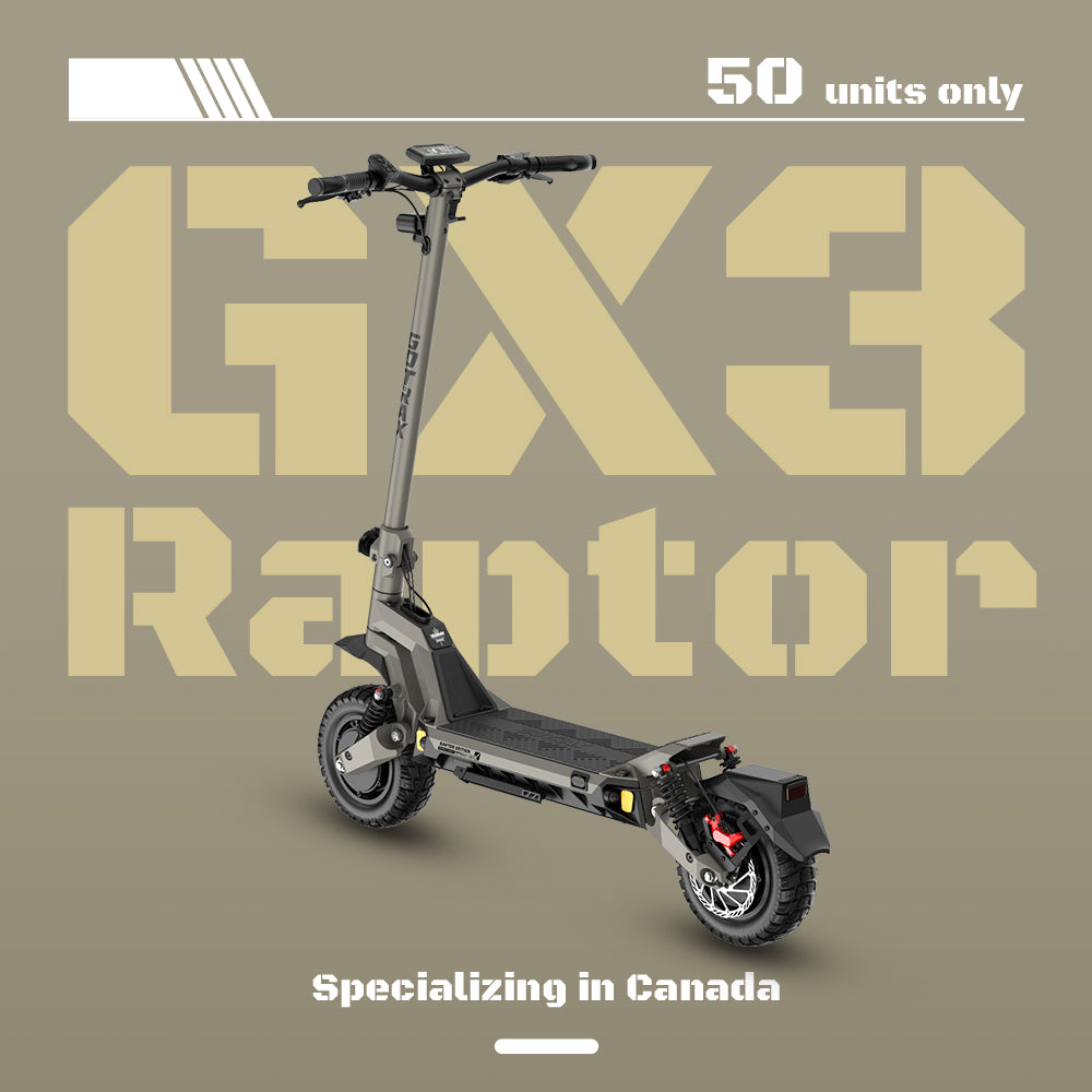 (Pre-Order)GX3 High-Performance Electric Scooter 11" 60KPH | 64KM Range