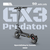 GX3 High-Performance Electric Scooter 11" 60KPH | 64KM Range