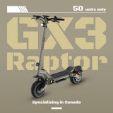 GX3 High-Performance Electric Scooter 11" 60KPH | 64KM Range