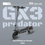 GX3 High-Performance Electric Scooter 11" 60KPH | 64KM Range