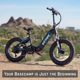 F5 / R6 Foldable Fat Tire Electric Bike 32KPH | 90KM Range (🔥 August Blowout)