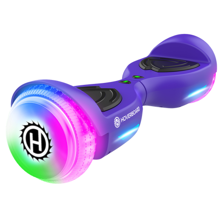 Hoverboard auto-équilibré Trinity Kids avec haut-parleurs et roues entièrement éclairées 6,5" - Portée maximale de 8 km et vitesse maximale de 10 km/h