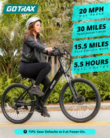 Dolphin Commuter Electric Bike 26" 32KPH | 48KM Range