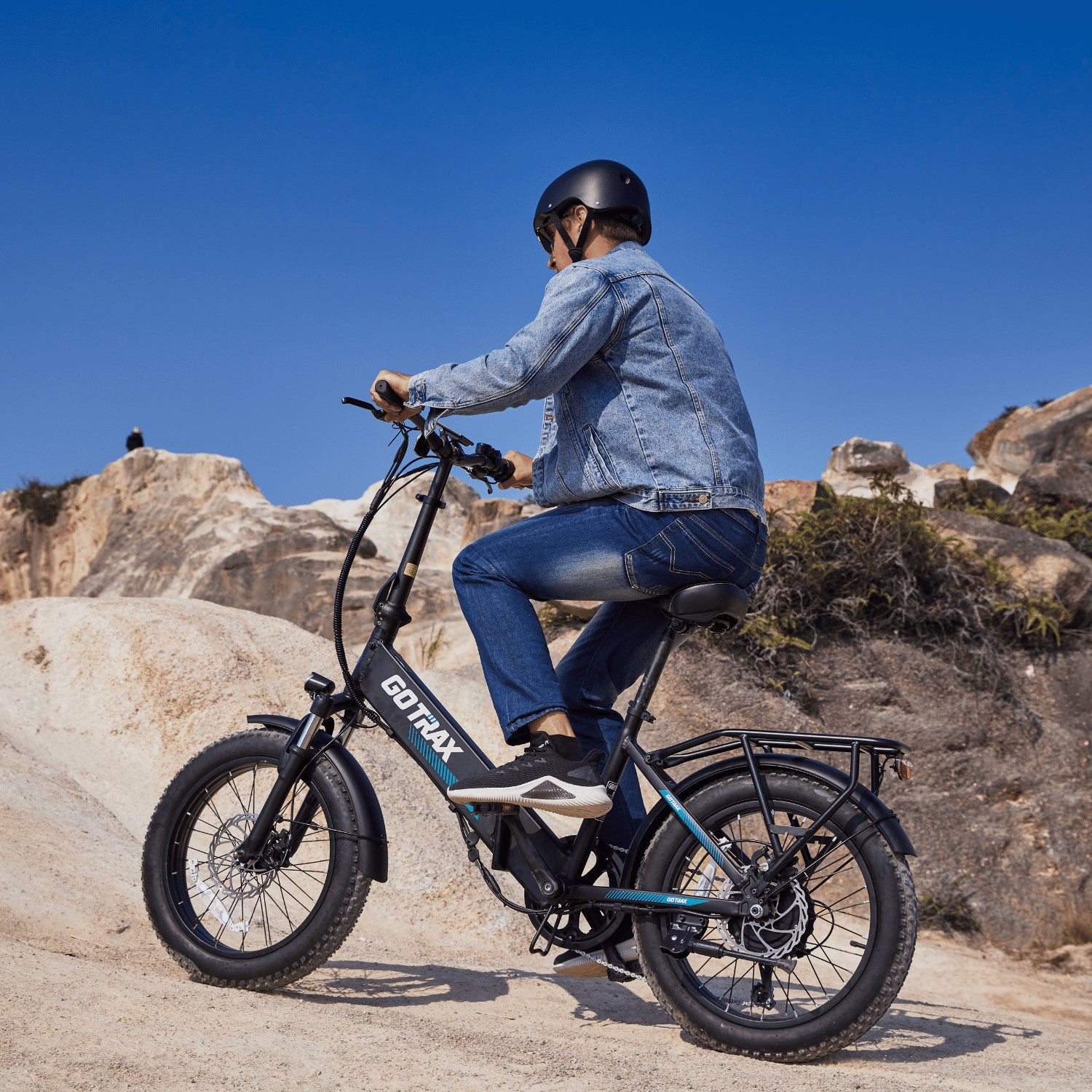 F2 Off-road & Folding Electric Bike 20" x 3"-32KPH | 64KM Range