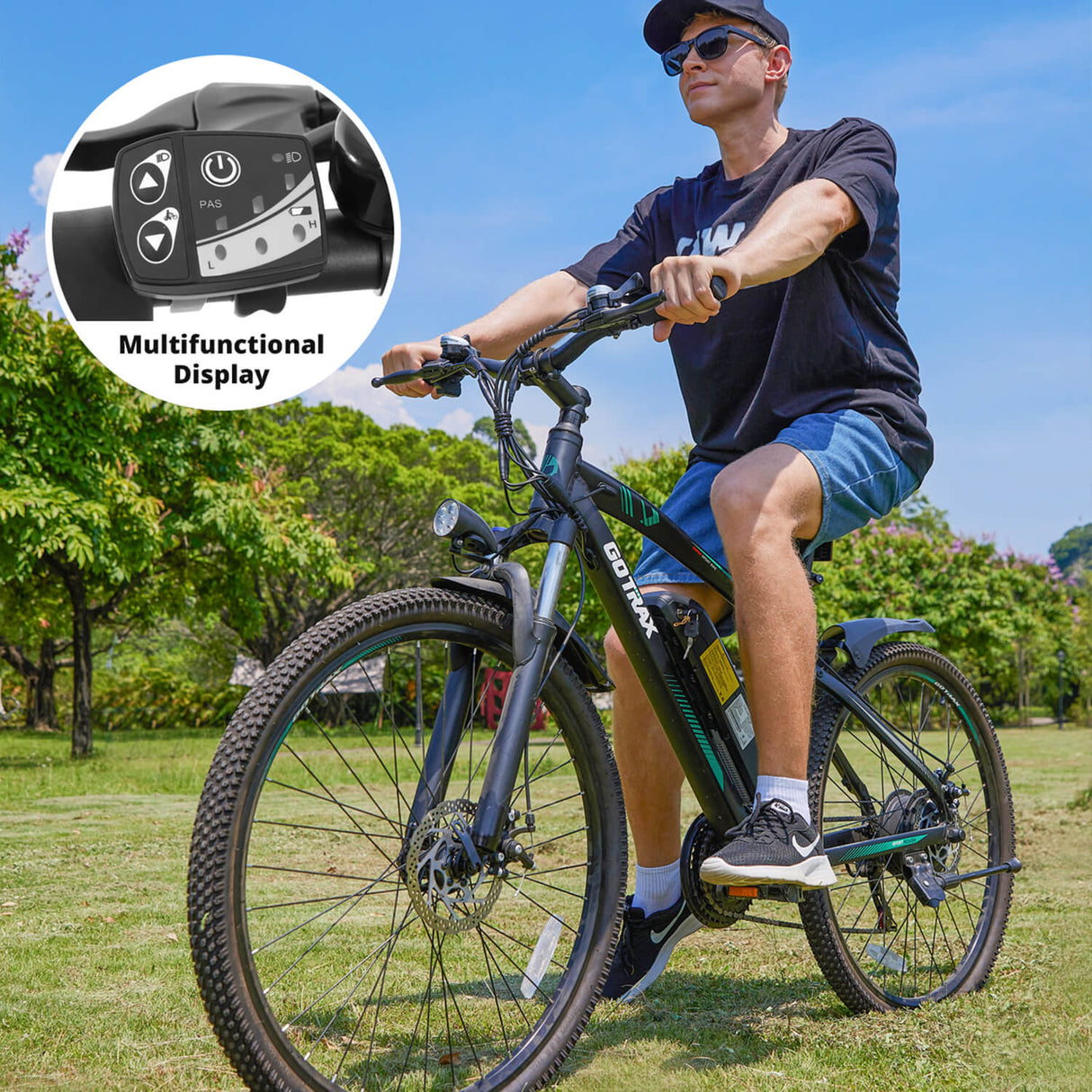 Vélo électrique longue portée EBE3 27,5" 32 km/h | Autonomie de 80 km