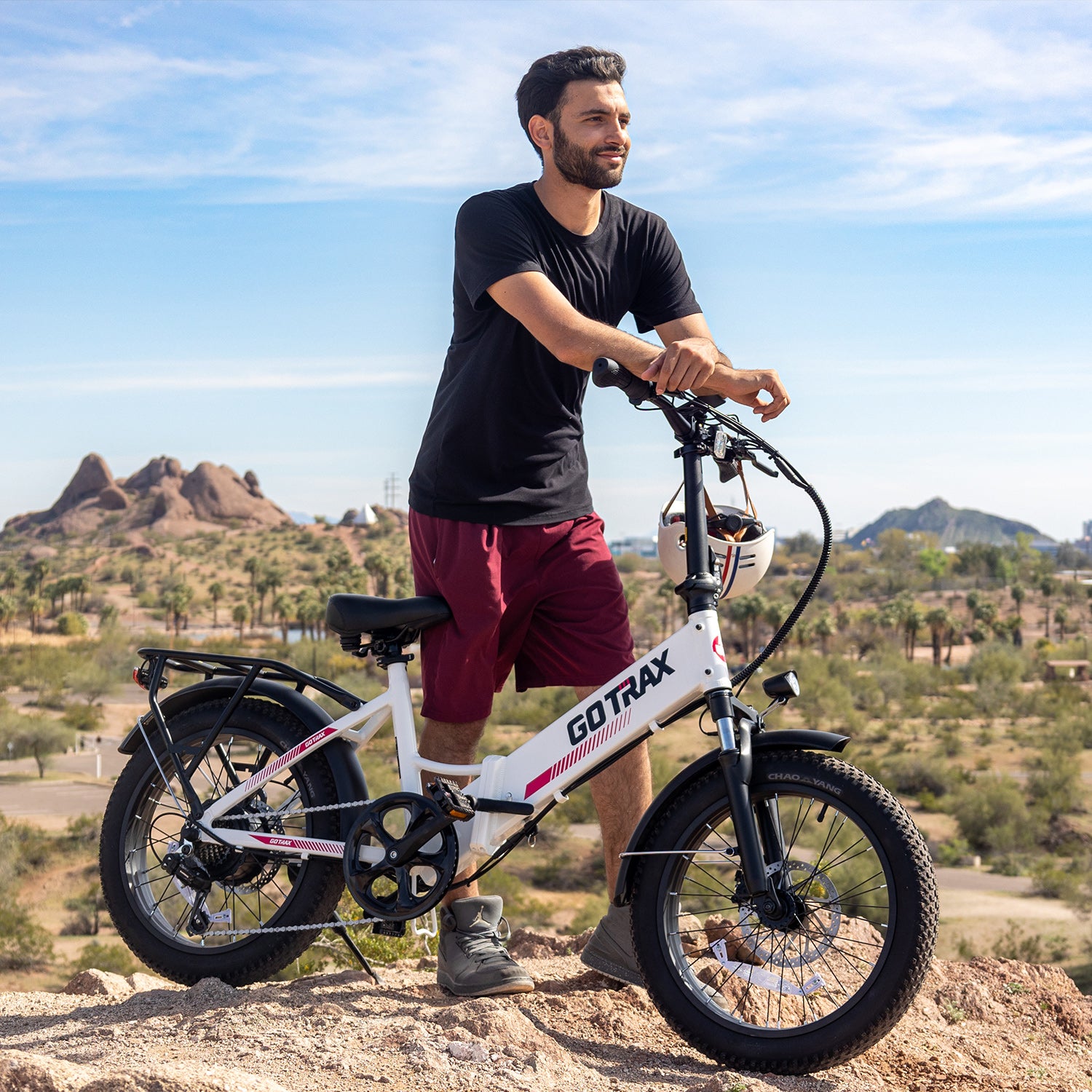 R2V2 Foldable Electric Bike 20*3.0" 32KPH | 64KM Range (🔥Father's Day Sale)