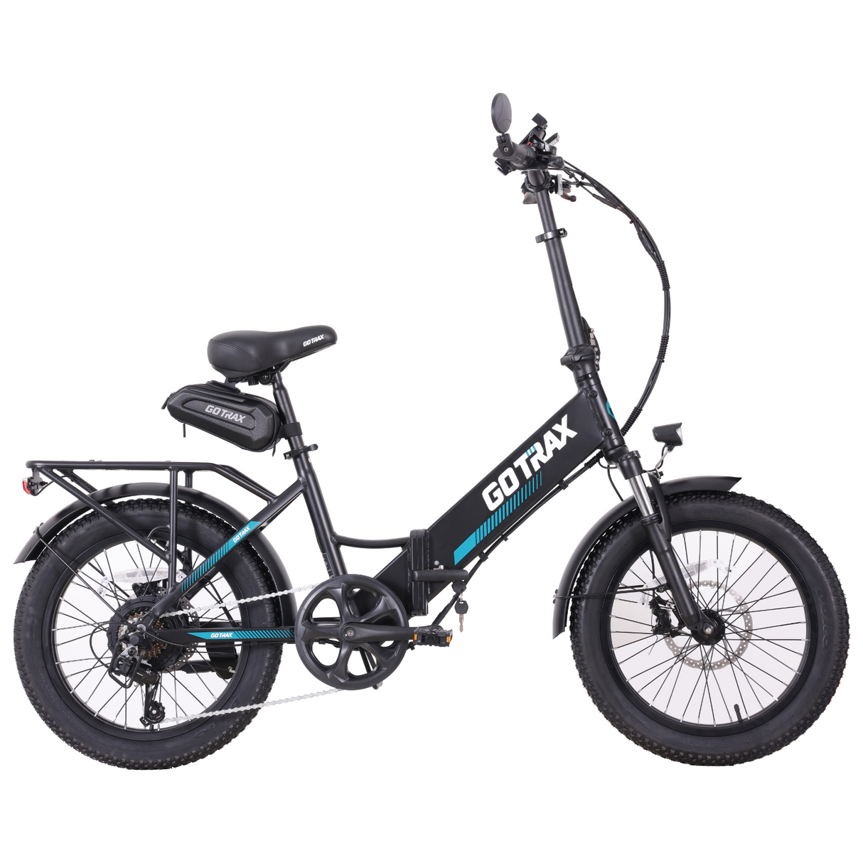 F2V2 Foldable Electric Bike 20*3.0" 32KPH | 64KM Range