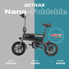S2 / Nano Foldable and Compact Electric Bike 14