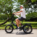 R2V2 Foldable Electric Bike 20*3.0" 32KPH | 64KM Range (🔥Father's Day Sale)