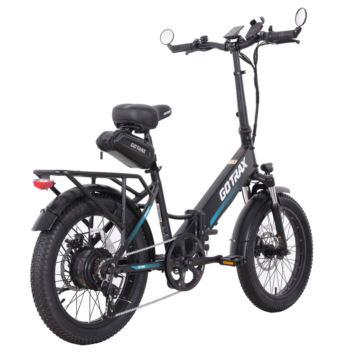 F2V2 Foldable Electric Bike 20*3.0" 32KPH | 64KM Range