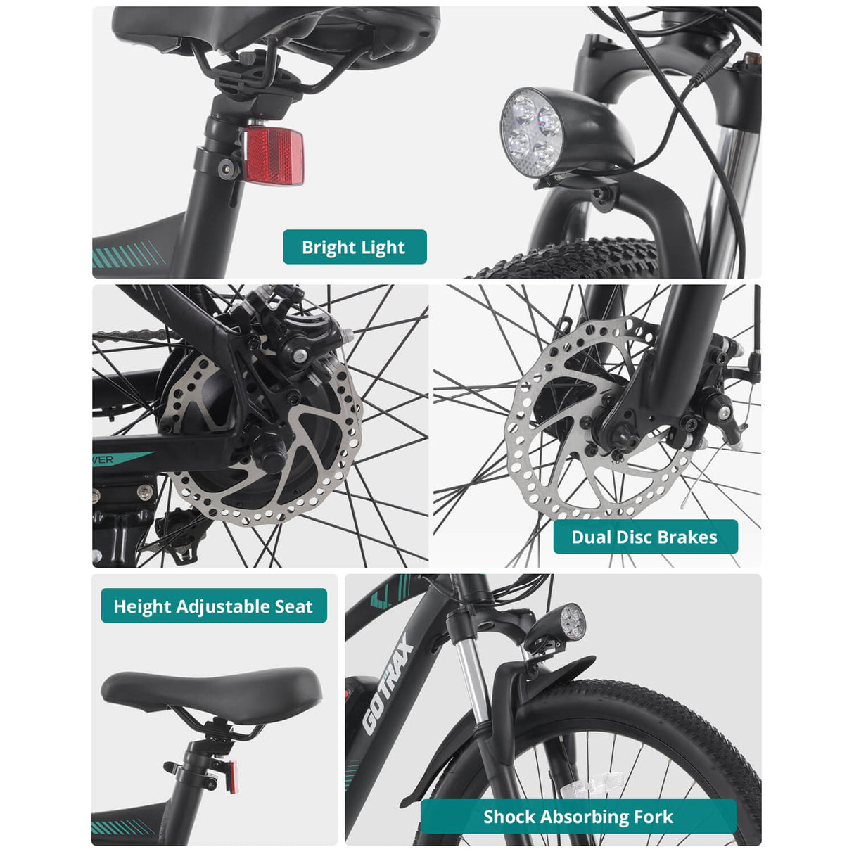 Vélo électrique longue portée EBE3 27,5" 32 km/h | Autonomie de 80 km