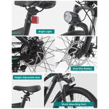Vélo électrique longue portée EBE3 27,5" 32 km/h | Autonomie de 80 km