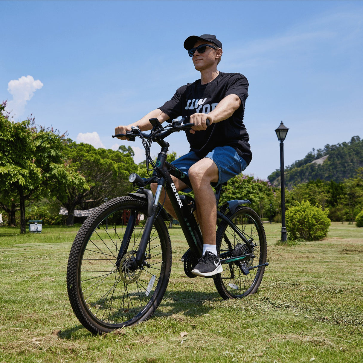 Vélo électrique longue portée EBE3 27,5" 32 km/h | Autonomie de 80 km