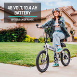 F1V2 Folding Electric Bike 20*2.6" 32KPH | 64KM Range (🔥Ultimate Sale)