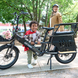 Porter Electric Cargo Bike 32KPH | 95KM range ( Free Rear&Front Rack, Child Seat)