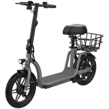 Trottinette électrique pliable avec siège de la série Flex 14" 25 km/h | Autonomie de 25 km