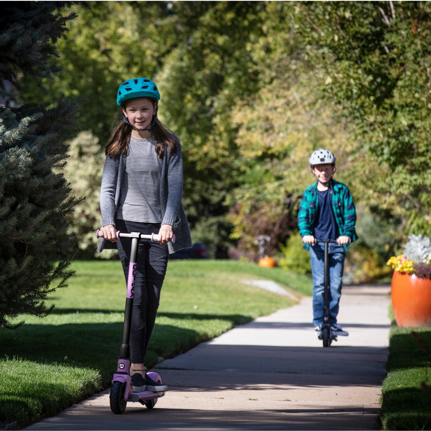 Trottinette électrique GKS pour enfants 6" 11,2 km/h | Autonomie de 10 km