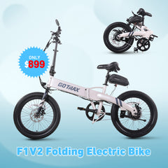 F1V2 Folding Electric Bike 20*2.6